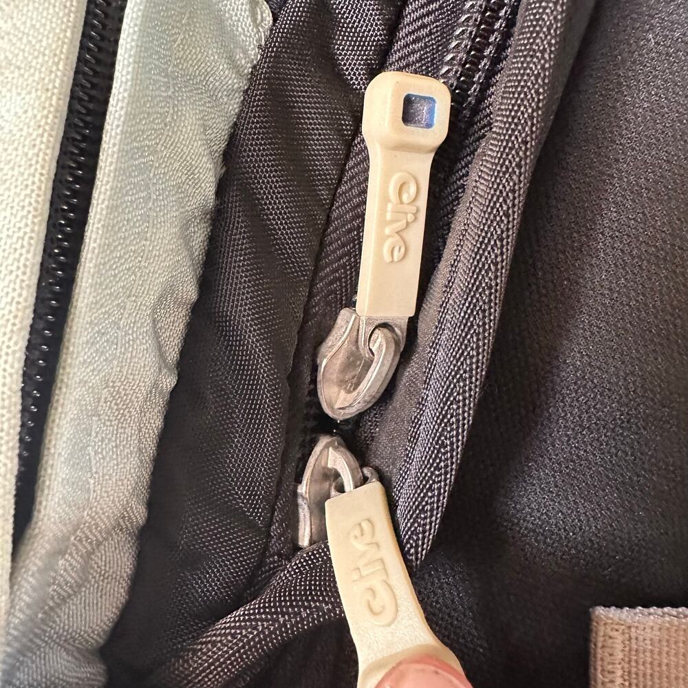 Clive Skateboard Backpack Zipper Buckles Straps Light Blue‎ Multipocket - Picture 5 of 15